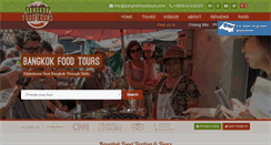 Desktop Screenshot of bangkokfoodtours.com